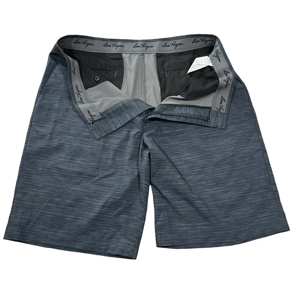 Ben Hogan Men's Performance Golf Shorts, Active Flex Flat front w/ 4-Way Stretch